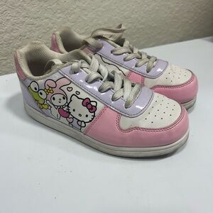 Hello Kitty Pink and Cream Kids Sneakers